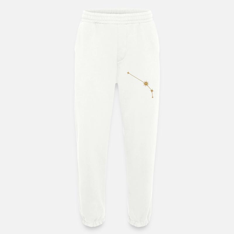 Stern Konstellation Widder Sternzeichen Sternzeichen Golden - Heavyweight Jogginghose - made by SPREAD - OFF WHITE