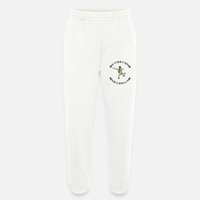 Skydiving - Heavyweight Jogginghose - made by SPREAD  - OFF WHITE