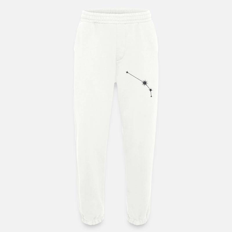 Widder Stern Sternbild Sternzeichen Schwarz & Grau - Heavyweight Jogginghose - made by SPREAD  - OFF WHITE