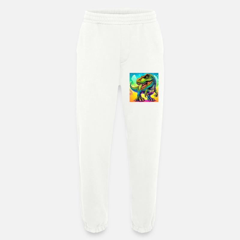 Dinosaurier - Heavyweight Jogginghose - made by SPREAD  - OFF WHITE