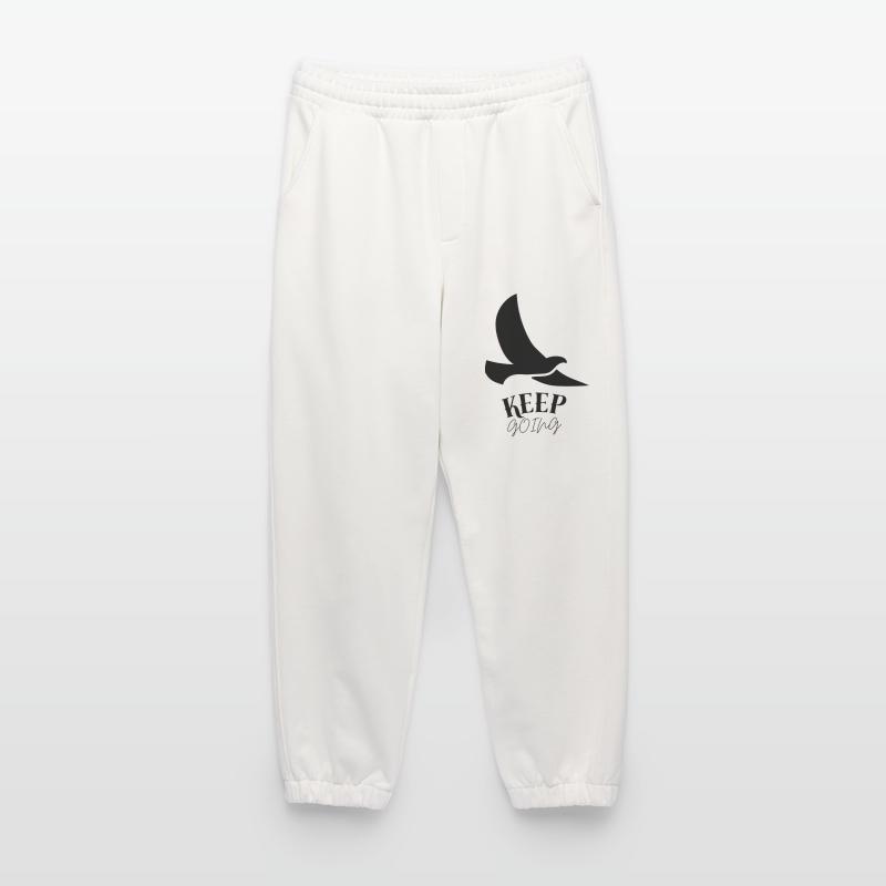 Keep_going Pantalon de jogging bio épais fabriqué en UE