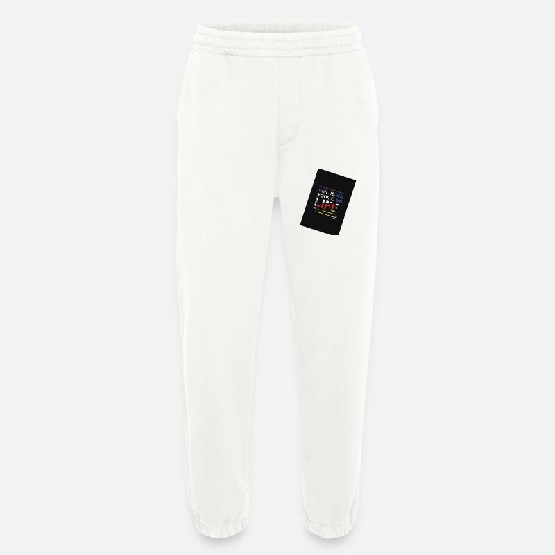 Einfluss auf den eigenen Lebensweg - Heavyweight Jogginghose - made by SPREAD  - OFF WHITE