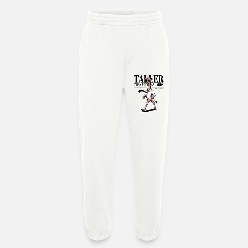 Höher als du erst, Giraffe - Heavyweight Jogginghose - made by SPREAD  - OFF WHITE