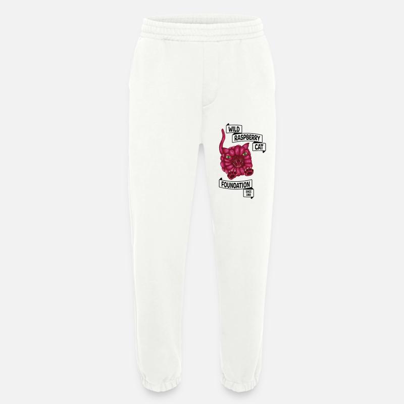Raspberry die Katze - Heavyweight Jogginghose - made by SPREAD  - OFF WHITE