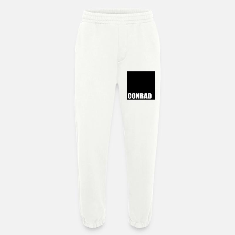 JUNGE VORNAME CONRAD - Heavyweight Jogginghose - made by SPREAD - OFF WHITE