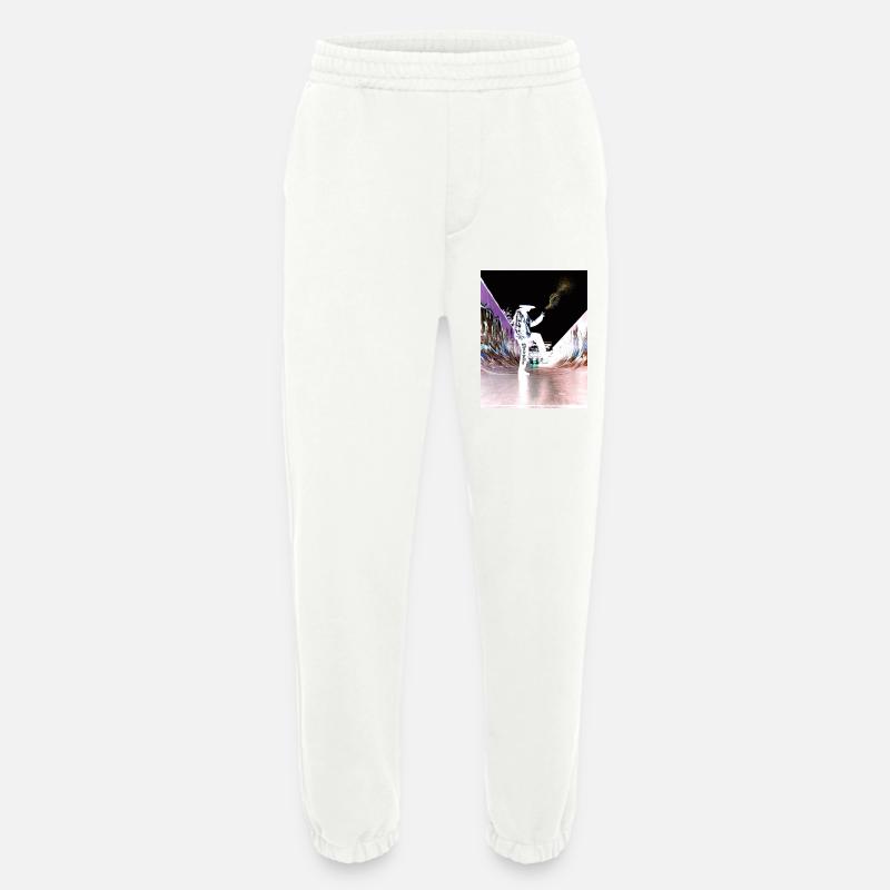 Blessolution "Balance" - Heavyweight Jogginghose - made by SPREAD  - OFF WHITE