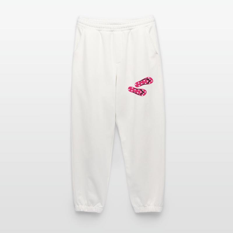 Slippers Toadstool Flip Flops Points Dots Summer Heavyweight Jogging Pants - made by SPREAD 
