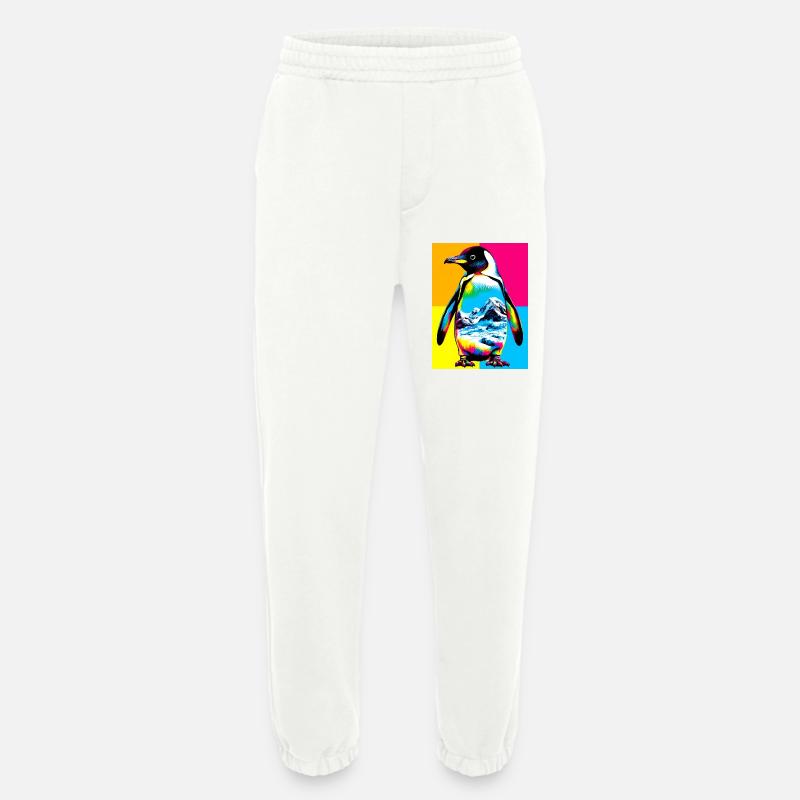 Pinguin - Heavyweight Jogginghose - made by SPREAD  - OFF WHITE