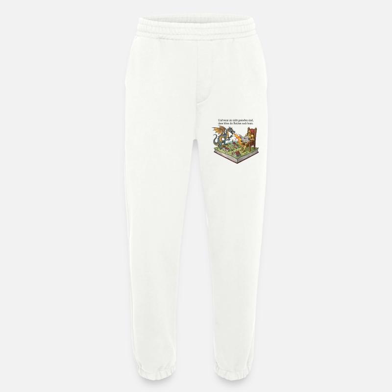 Die Reichen leben noch heute - Heavyweight Jogginghose - made by SPREAD  - OFF WHITE