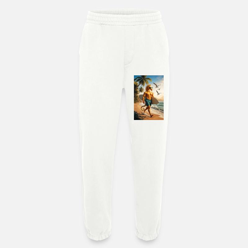 Surfer Humanoides Seepferdchen - Heavyweight Jogginghose - made by SPREAD  - OFF WHITE