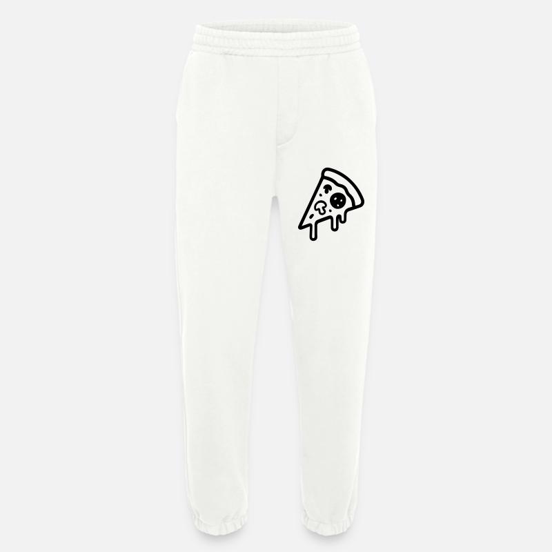 Pizza Stück Icon - Heavyweight Jogginghose - made by SPREAD  - OFF WHITE