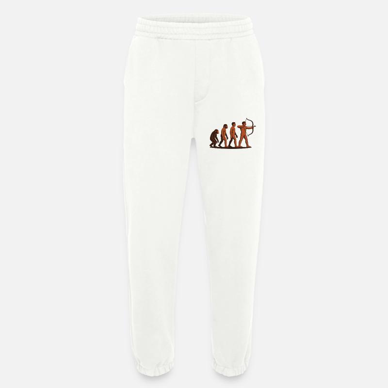 Evolution Bogenschießen Bogen Ziel Bogenschütze - Heavyweight Jogginghose - made by SPREAD  - OFF WHITE
