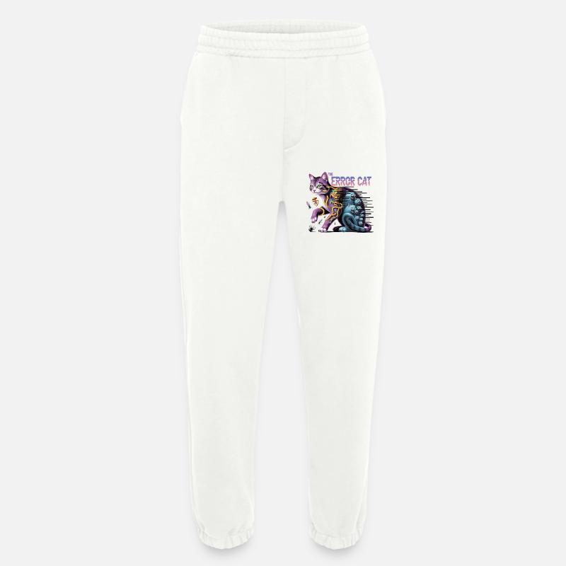 Die irrende Katze Digitale Kunst - Heavyweight Jogginghose - made by SPREAD  - OFF WHITE