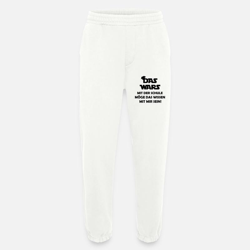 das_wars_mit_der_schule - Heavyweight Jogginghose - made by SPREAD  - OFF WHITE