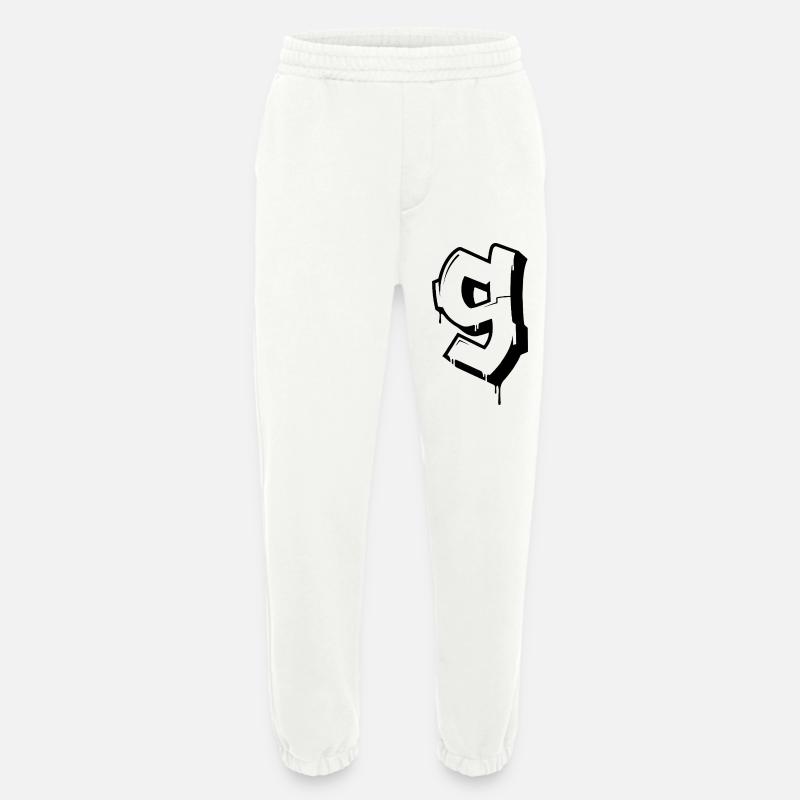 Graffiti 9 - Heavyweight Jogginghose - made by SPREAD  - OFF WHITE