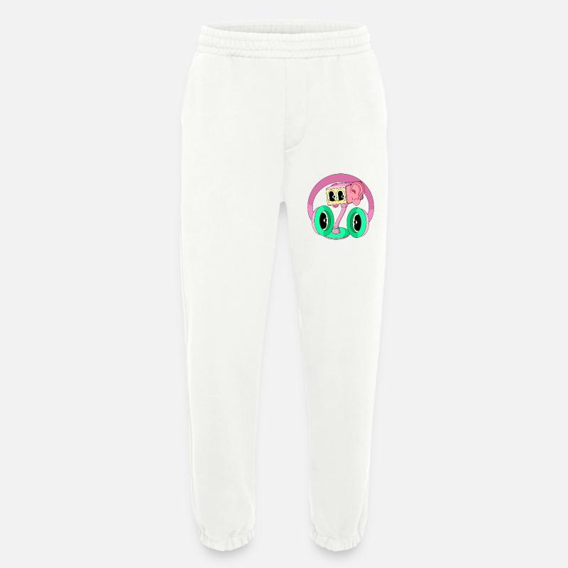 FREQUENCY - Heavyweight Jogging Pants - made by SPREAD  - OFF WHITE