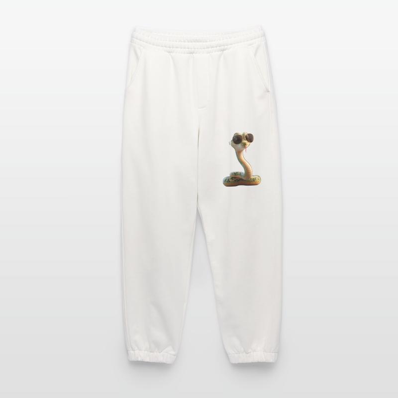Schlange Python Kobra Klapperschlange Schlangen Heavyweight Jogginghose - made by SPREAD 