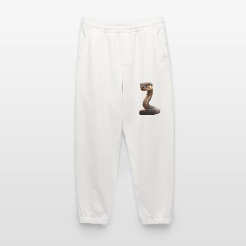 serpent, python, cobra, serpent à sonnettes, serpents Pantalon de jogging bio épais fabriqué en UE