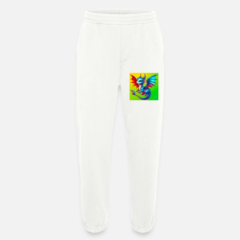 Drache - Heavyweight Jogginghose - made by SPREAD  - OFF WHITE