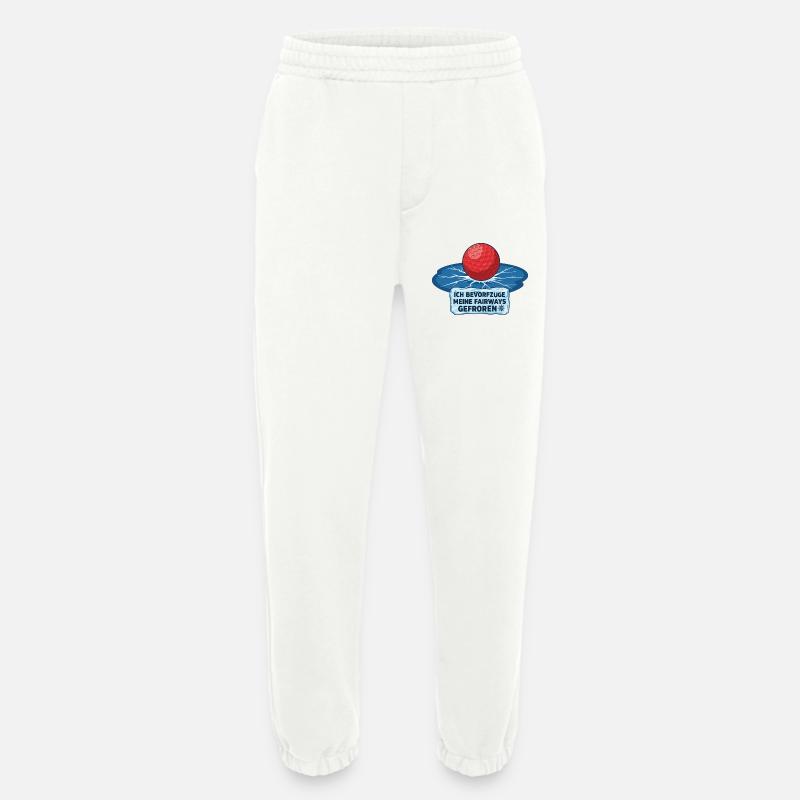 Fairways Gefroren - Heavyweight Jogginghose - made by SPREAD  - OFF WHITE
