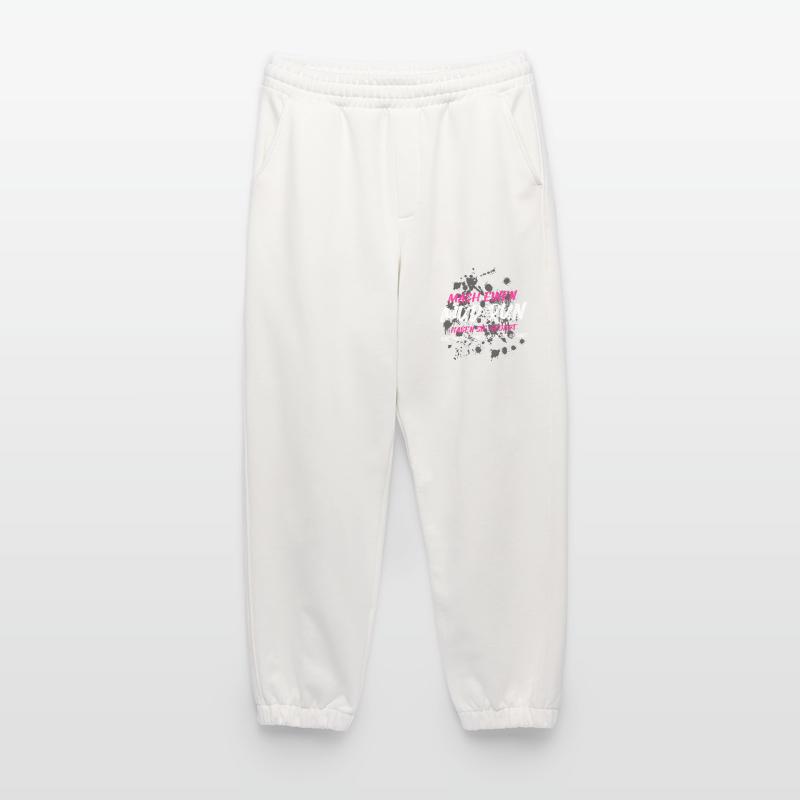 Faire une course dans la boue, une course dans la boue, une course dans la boue, une course dans la boue Pantalon de jogging bio épais fabriqué en UE