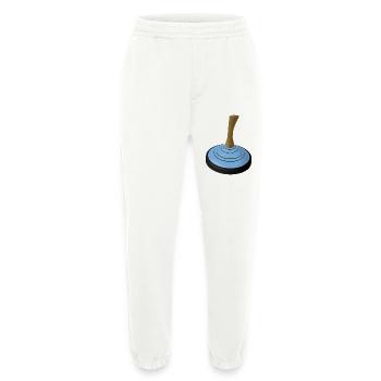 2025-EISSTOCK-hellblau - Heavyweight Jogginghose - made by SPREAD  - OFF WHITE - Vorne