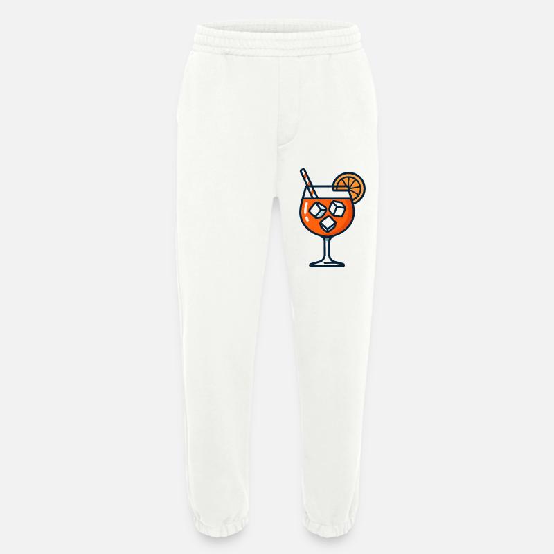 Party Spritz Glas Geschenkidee - Heavyweight Jogginghose - made by SPREAD  - OFF WHITE