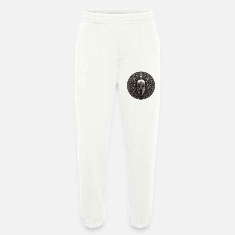Spartaner Helm Mythologie Gladiator - Heavyweight Jogginghose - made by SPREAD  - OFF WHITE