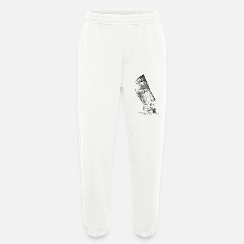 Segelboot - Heavyweight Jogginghose - made by SPREAD  - OFF WHITE