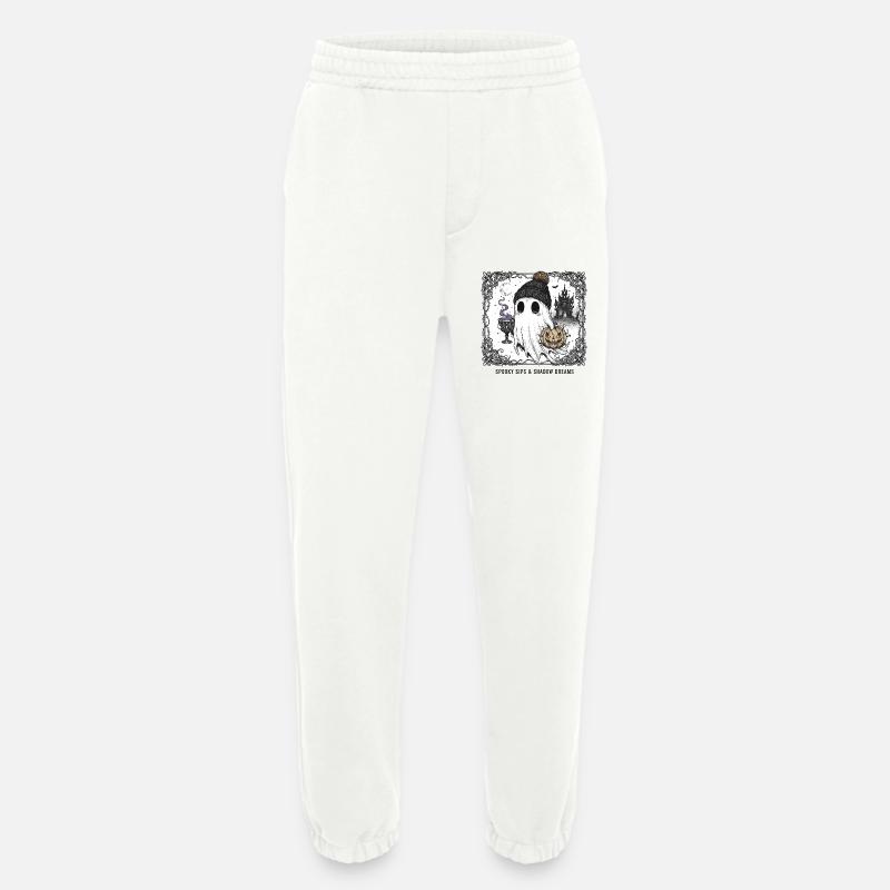 Spooky Ghost Vibes - Heavyweight Jogginghose - made by SPREAD  - OFF WHITE