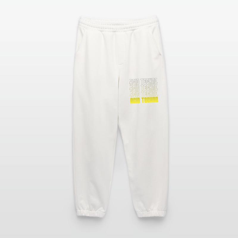 Acid Techno Repetition Gradient Heavyweight Jogging Pants - made by SPREAD 