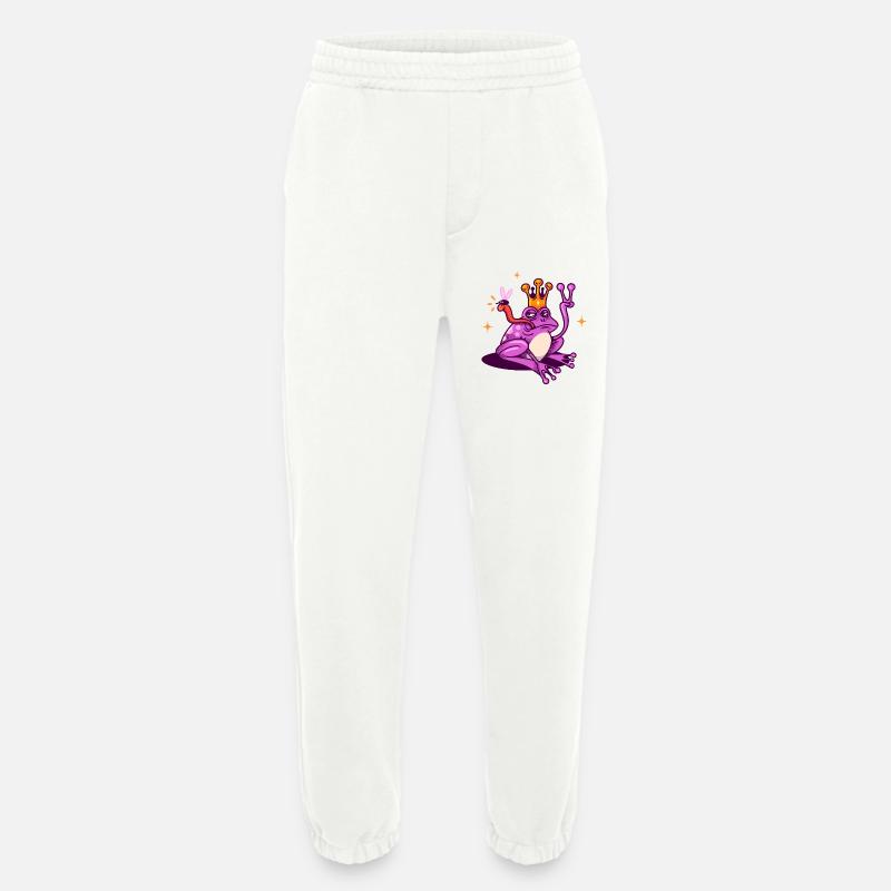 Prince Toad - Heavyweight Jogging Pants - made by SPREAD  - OFF WHITE