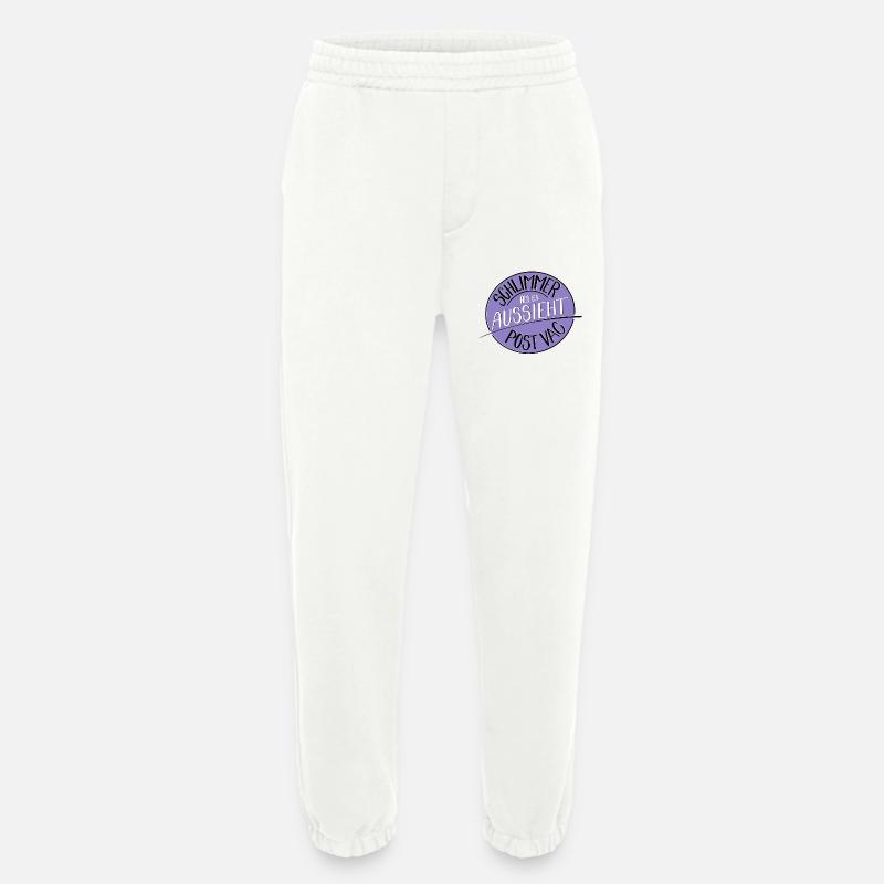 Schlimmer als es aussieht, Post Vac - Heavyweight Jogginghose - made by SPREAD  - OFF WHITE
