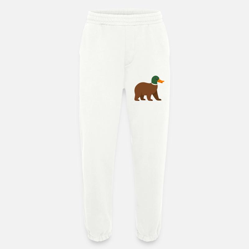 Die Bärente - sie hat einen Schnabel! - Heavyweight Jogginghose - made by SPREAD  - OFF WHITE