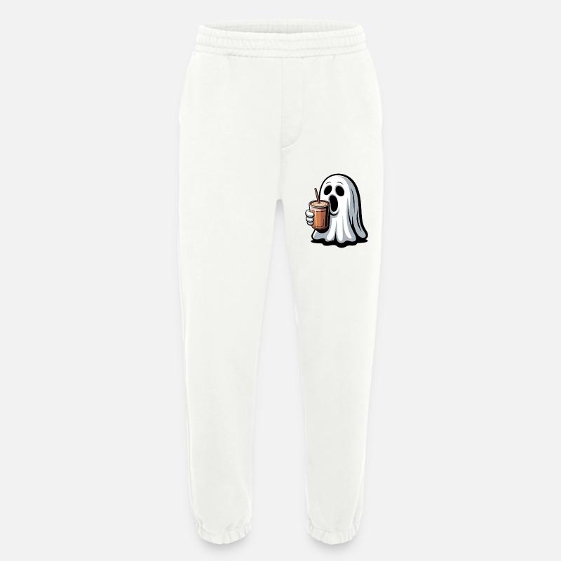 Geist mit Kürbislatte - Heavyweight Jogginghose - made by SPREAD  - OFF WHITE