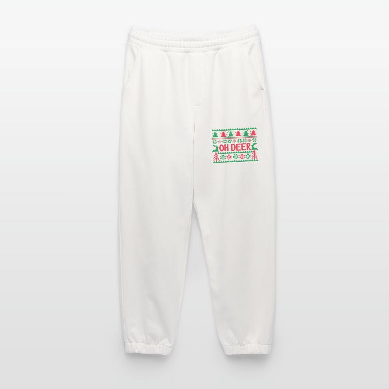 Pull moche - Oh Deer Pantalon de jogging bio épais fabriqué en UE
