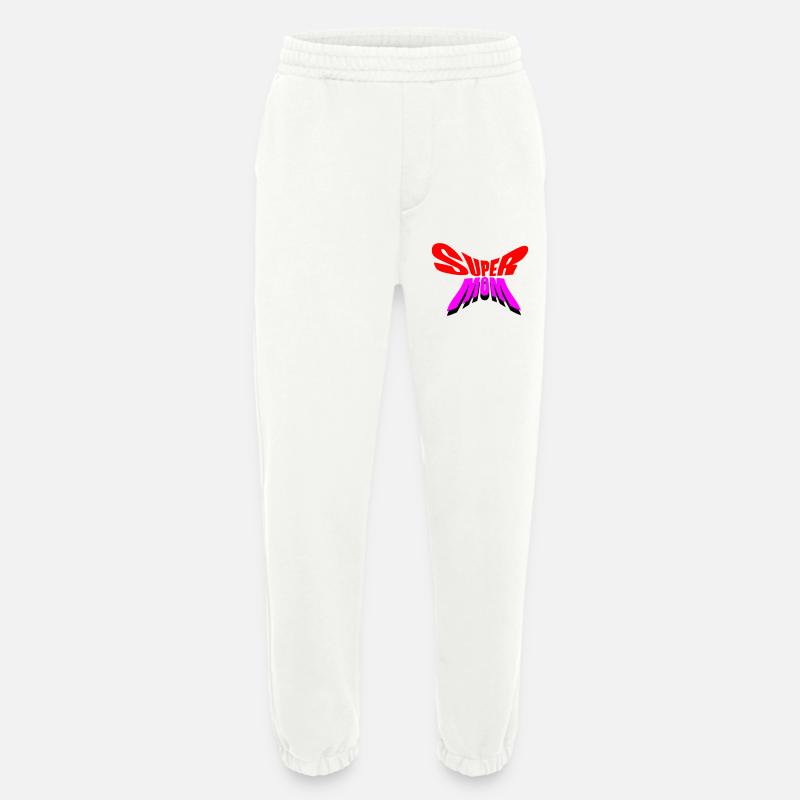 Super Mama / Super Mama - Heavyweight Jogginghose - made by SPREAD  - OFF WHITE