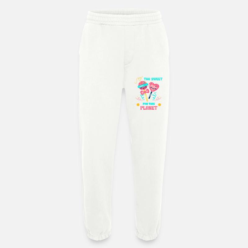 Candy Queen Süßigkeiten Mode - Heavyweight Jogginghose - made by SPREAD  - OFF WHITE
