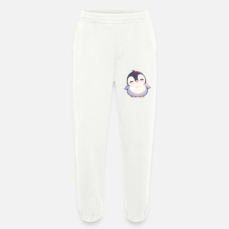 Penguins Penguin - Heavyweight Jogging Pants - made by SPREAD  - OFF WHITE