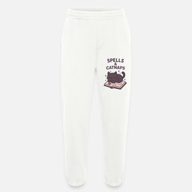 Zaubersprüche und Nickerchen - Heavyweight Jogginghose - made by SPREAD - OFF WHITE