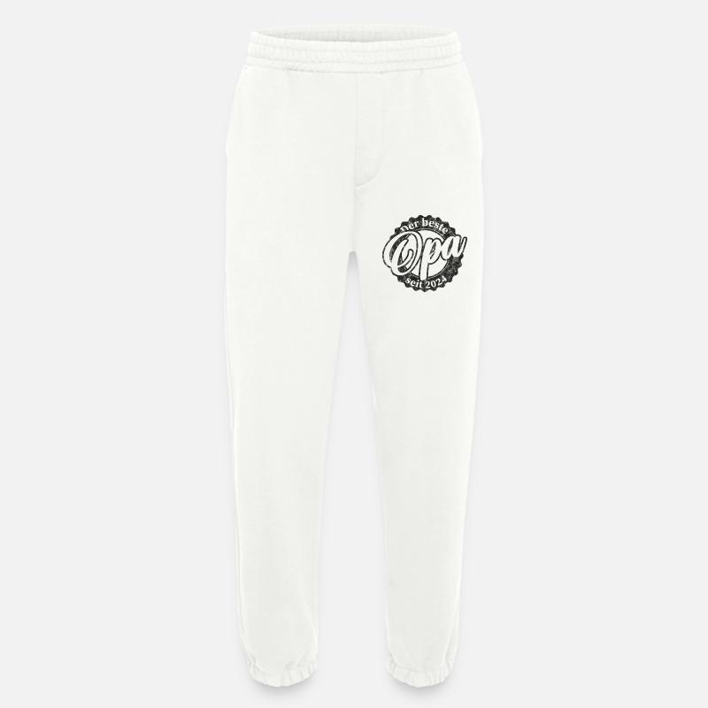 Der Beste Opa seit 2024 - Heavyweight Jogginghose - made by SPREAD  - OFF WHITE