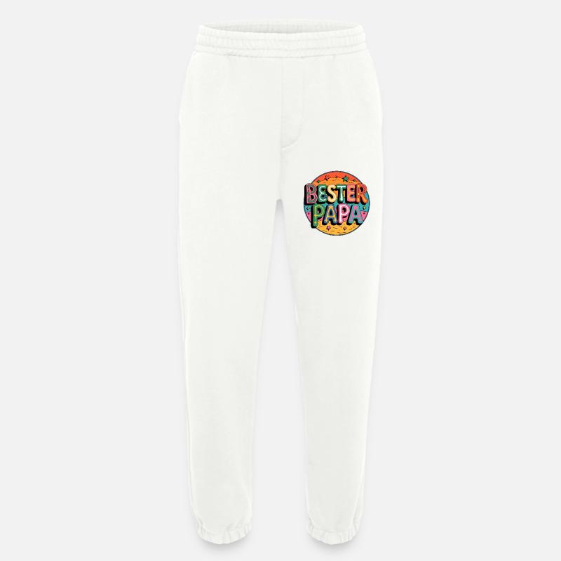 Bester Papa Farbexplosion - Heavyweight Jogginghose - made by SPREAD  - OFF WHITE