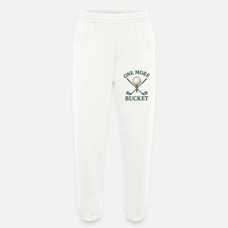 Ein weiterer Eimer Golfschläger Fun Design - Heavyweight Jogginghose - made by SPREAD  - OFF WHITE