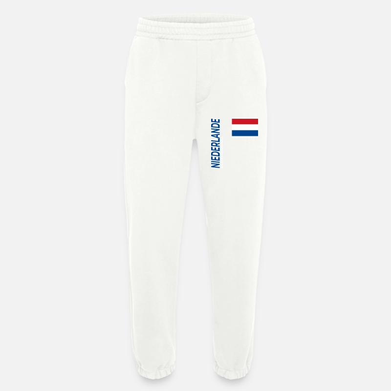Bloemendaal - Heavyweight Jogging Pants - made by SPREAD - OFF WHITE