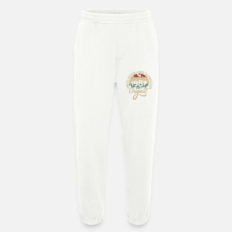 December 1987 - Legend since December 1987 - Heavyweight Jogging Pants - made by SPREAD  - OFF WHITE