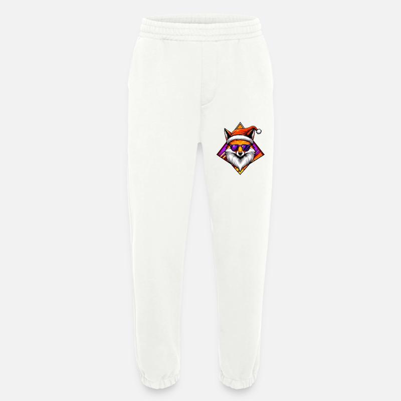 Fuchs Santa Swag - Heavyweight Jogginghose - made by SPREAD  - OFF WHITE