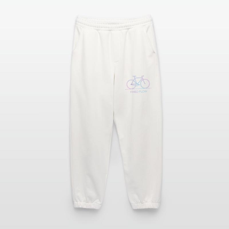 Fixed Flow Bicycle Heavyweight Jogging Pants - made by SPREAD 