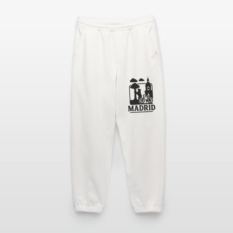 Monuments de Madrid Pantalon de jogging bio épais fabriqué en UE