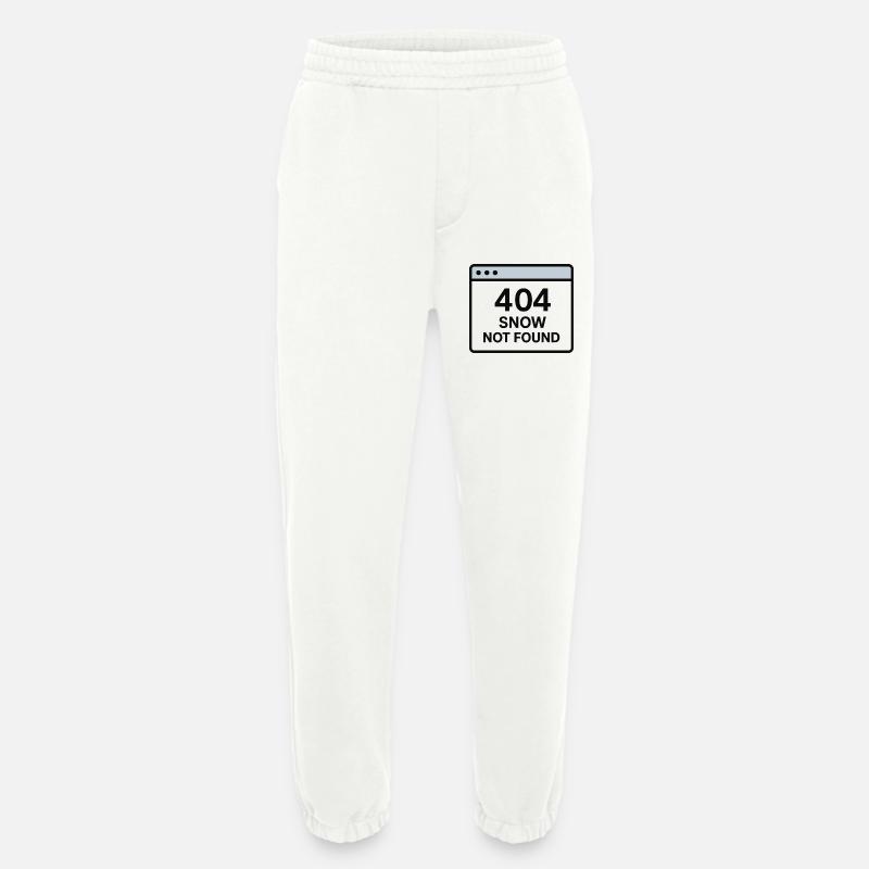 404 Schnee Nicht Gefunden - Heavyweight Jogginghose - made by SPREAD  - OFF WHITE