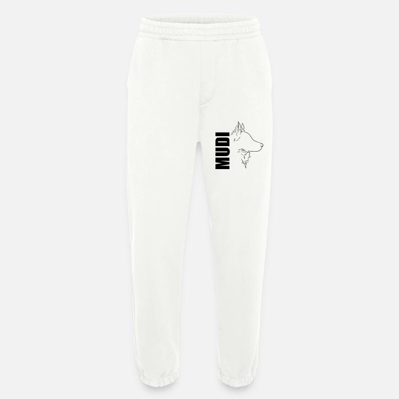 Mudi Profil Hunde Hund Wilsigns - Heavyweight Jogginghose - made by SPREAD  - OFF WHITE